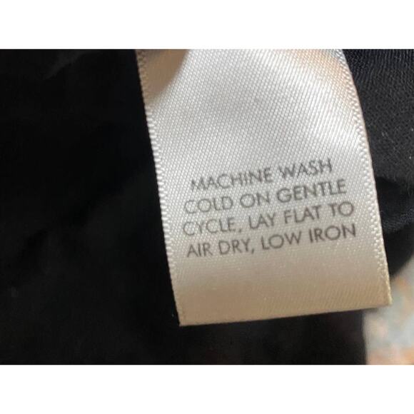 Apiece Apart Jumpsuit Limon Eyelet Ruffle Cotton Crop Sleeveless Black Womens 6 - Picture 10 of 11